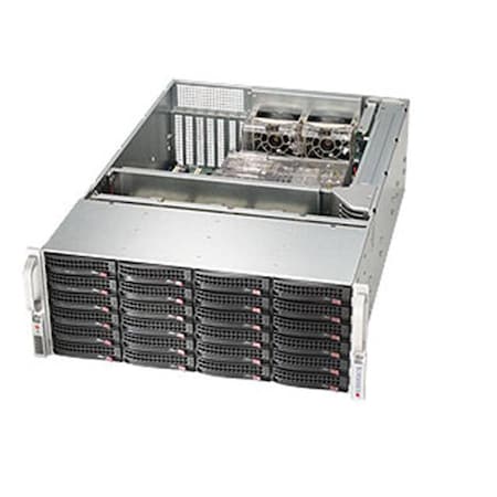 Supermicro SuperChassis 920W 4U Rackmount Server Chassis (Blk), CSE-846BE16-R920B CSE-846BE16-R920B